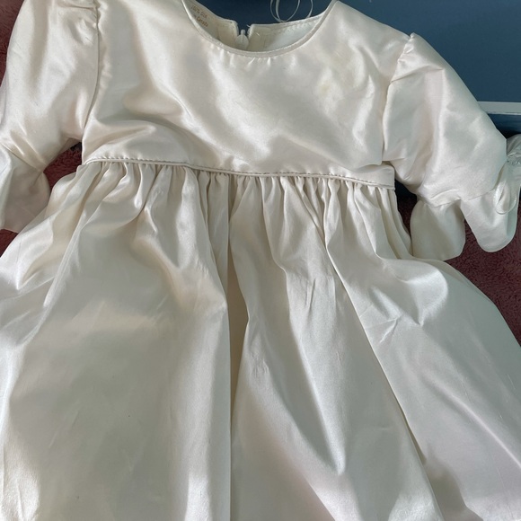 Christening Dress 100% Silk - Picture 3 of 5